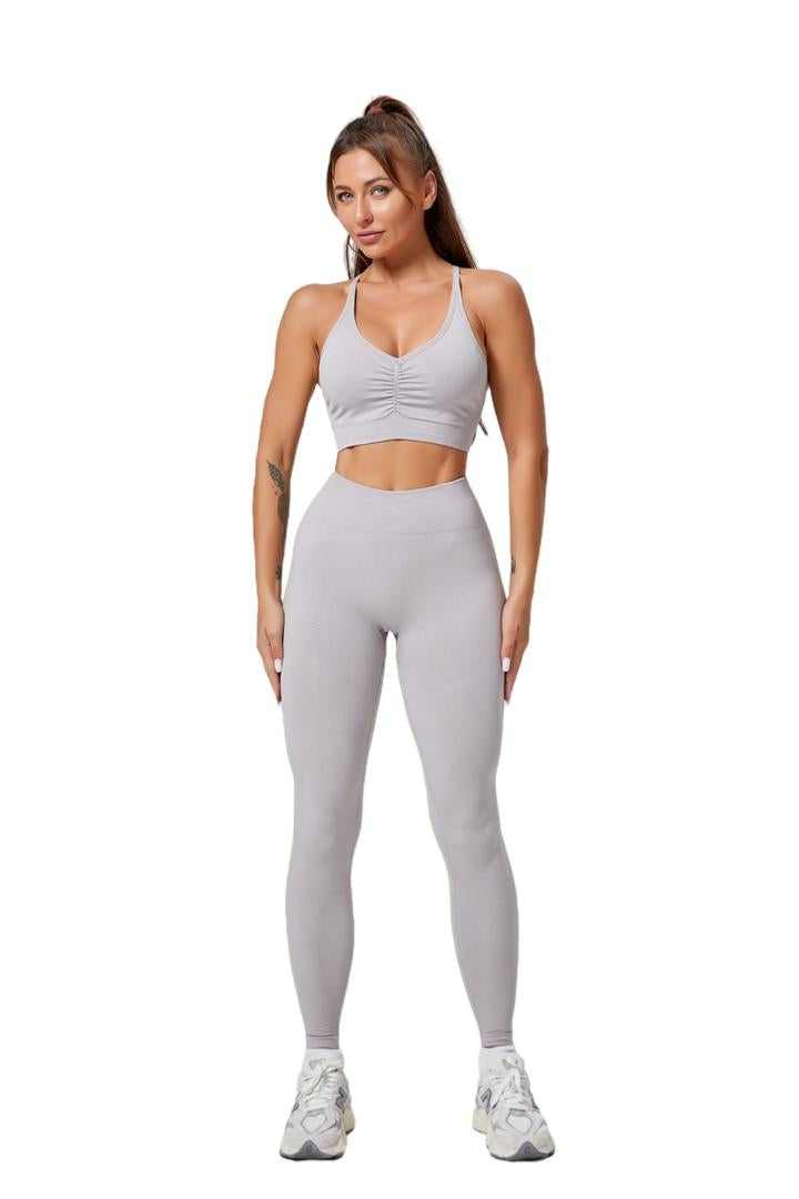 Ensemble Push-Up Sculpt — Seamless Edition gris