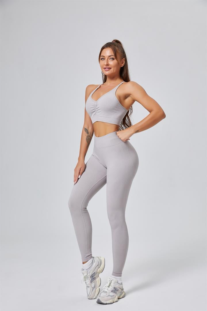 Ensemble Push-Up Sculpt — Seamless Edition gris
